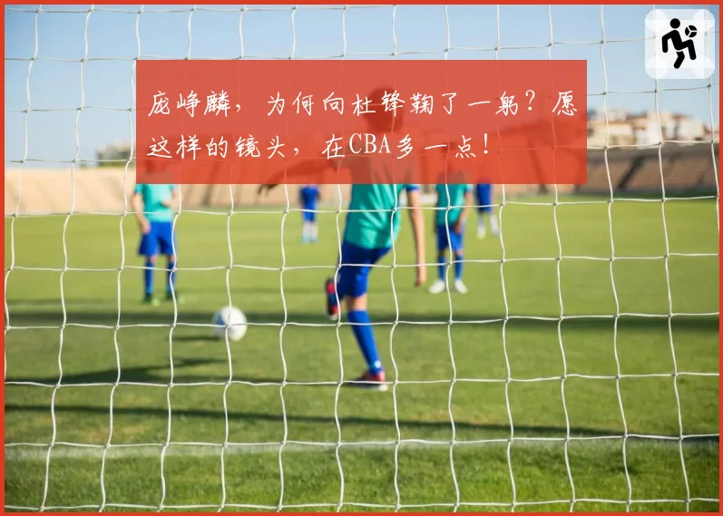 庞峥麟，为何向杜锋鞠了一躬？愿这样的镜头，在CBA多一点！