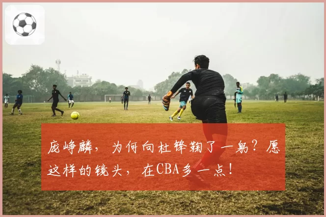 庞峥麟,为何向杜锋鞠了一躬?愿这样的镜头,在CBA多一点!