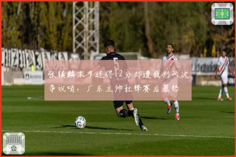 张镇麟末节连得12分却遭裁判两次争议哨，广东主帅杜锋赛后暴怒